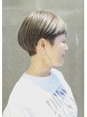 グレージュショート