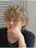 刈り上げマッシュツイストスパイラル