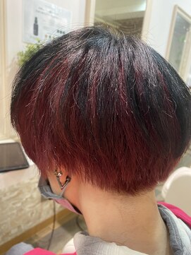 ミエル ヘア 新宿(miel hair) インナーカラー!20代30代40代