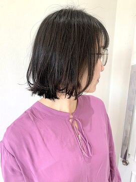 フォーク FOLK 【FOLK】カットで透明感☆似合わせ外ハネパッツンボブ♪