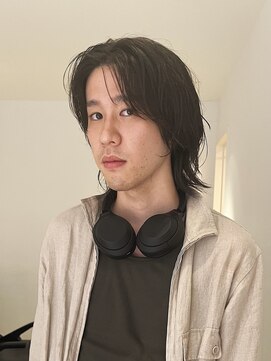 ナループロアツム(Nalu pu loa Tsum) メンズレイヤーヘア/パーマ落とし/メンズストレート/メンズボブ