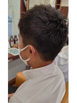 アメイジングヘアー 中沢店(AMAZING HAIR)&nbsp;スーツに合う刈上げショート/スパイキーショート/短髪/爽やか
