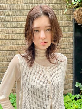 マックス フォー ヘアー(MAX FOR HAIR) 【デザインカット】顔周りレイヤーミディヘア◎