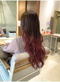 2022 AW 暗めアッシュ系カラー×ベリーピンクカラー☆*°