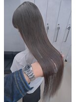 ネイヴィル 銀座(navile)&nbsp;髪質改善　シアンベージュ