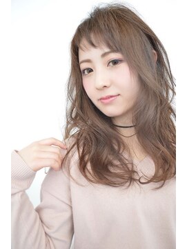 クレドガーデン 柏(CRED GARDEN) マロンベージュ20代30代40代美肌に見える無造作ウェーブロング