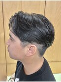 メンズマッシュパーマツイストスパイラルパーマ波巻きパーマ