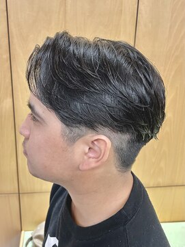 ニアウ 伊勢崎連取店(Niau) メンズマッシュパーマツイストスパイラルパーマ波巻きパーマ