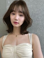 ロンドネートゥル 新潟(Lond naitre)&nbsp;まろんベージュのくびれレイヤーミディアム（新潟/万代）