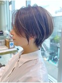 絶壁解消ショート×ひし形小顔×30代40代50代×ショートボブN