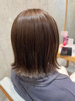 エヌアンドエー 草加店(N&A)&nbsp;大人かわいいくびレイヤー 髪質改善うる艶カラーハイライトボブ