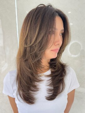 シエロビューティー(CIELO beauty) ハイライトカラーミルクティーベージュケアブリーチダブルカラー