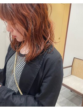 プフ 伏見(puf) [puf 伏見/丸の内/栄/名古屋]オレンジカラーミディアム★鳥山