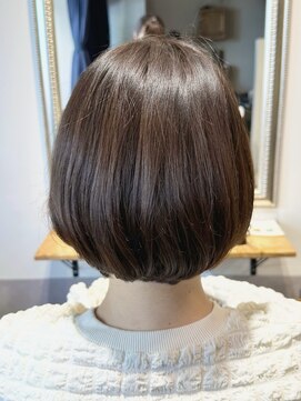 アントワープトーキョー(antwerp TOKYO) ★30代40代50代大人丸みボブ髪質改善カラー酸性ストレート