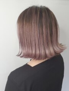 美容室ポール 西葛西店(PAUL) 西葛西 ピンクベージュ デザインカラー 学割U24