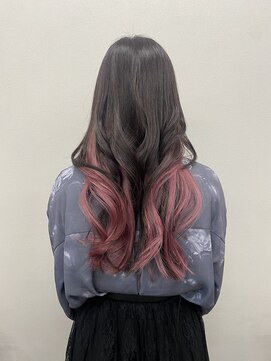 コード 四条河原町駅店(CHORD) インナーカラー/ピンクカラー/ケアブリーチ/京都河原町/10代20代