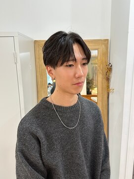 メゾン(Maison) こぼしバングセットのメンズヘア　韓国ヘア/メンズセット