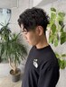 畑江限定パーマ＋メンズカット　7500円