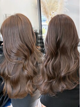 アルドーレフィエロ シンサイバシ(Ardore fiero shinsaibashi) ブリーチなしで出来るマロンベージュ♪10代20代30代