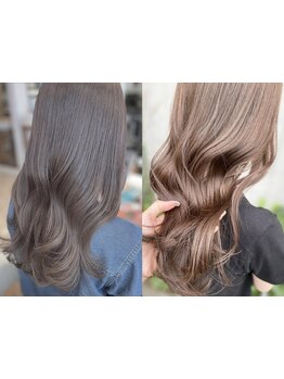 幅広い世代に向けたデザイン性のあるカラースタイルをご提案◎レングスや似合わせで自分色が見つかります♪