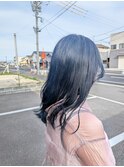ダークネイビー  ブルーブラック