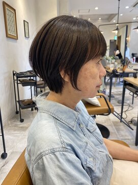 ラボヌールヘアーグレース 門前仲町店(La Bonheur hair grace) 【杉本】ショート/ショートボブ/丸みショート