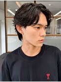 20代◎フェザーパーマ×ニュアンスパーマで抜け感夏カラー