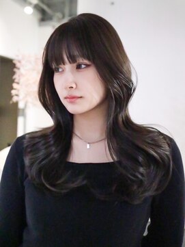 アイティーバイアルバム 藤沢店(IT by ALBUM) ロングくびれヘア韓国ヘア顔周りレイヤー_F30487