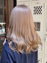 ソソ(soso)&nbsp;ホワイトピンクベージュ/ブリーチカラー/チェリーブラウン/横浜