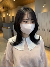 《yuuna ishihara》流行に合わせた韓国風くびれヘア♪  韓国風レイヤー/韓国ヘア/くびれヘア