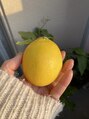 オーブ ヘアー ステラ 筑紫野店(AUBE HAIR stella)&nbsp;はじめてレモンを収穫しました♪いい香りっっ♪