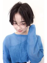 グランアージュ ネオ 船橋北口店(grandage neo)&nbsp;30代40代50代/耳かけマッシュショート/長め前髪/黒髪