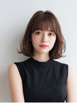 ロッソ ヘアアンドスパ 谷塚店(Rosso Hair&SPA)&nbsp;前髪顔まわりカット/外ハネボブ/丸みボブ/ショートボブ