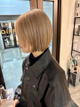 シャンプーボーイ 佐賀(SHAMPOO BOY) 大人ショートボブ丸みショートカットマッシュショート前髪あり