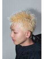 フレンズ(Friends)&nbsp;長崎佐世保メンズカラー　スパイキーホワイトブロンド