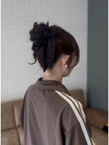 イロ バイ マグ(IRO by Mag)&nbsp;夏ヘアセット×ブリーチなしカラーで可愛く浴衣アレンジ