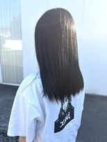 ヒビカ(HIBIKA)&nbsp;ブルーブラック×ロングストレート