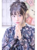 【メイズ・東中野】ボブの編み込みアレンジ