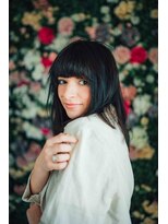ヘアーアンドメイク ポッシュ 西日暮里店(HAIR＆MAKE POSH) 暗髪シースルー