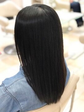 グランシュ 青葉台店(GranCieux) 黒髪×サラツヤロング