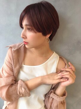 グレース(GRACE) ドライヤーだけで決まるハンサムショート＊担当　坂本