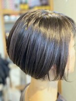 マイル(Mile)&nbsp;グラデーション ボブ　アッシュパープル ハイライト