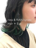 リスタ アンド リアン バイ リスタ(rista & RIAN by rista) インナーカラー