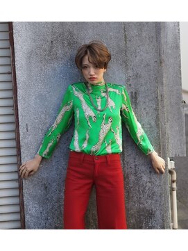 リブロ 三軒茶屋(LIBRO) ヒッピー×大人ショート