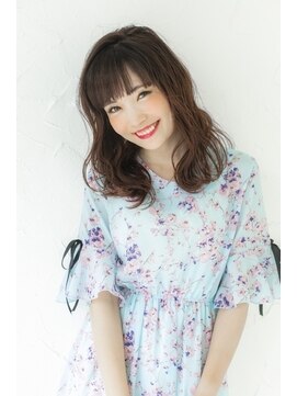 アジールヘア 東上野店(agir hair) ゆるふわヴェールウェーブ/ナチュラルグレージュ