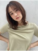 大人可愛い外はねミディアム　PRIMA ange 中目黒