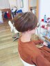メンズカット+カラー　￥8140