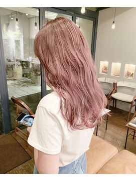 メイクス 表参道(MAKE'S omotesando) 小野里　樹/ピンクベージュ/ピンクカラー