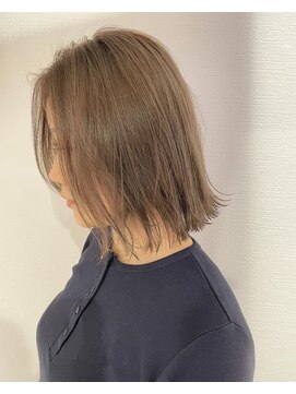オルヘアー('olu hair) 切りっぱなしボブ