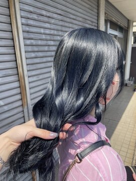 ゼスト 中野店(ZEST) 【ZEST中野/SAYAKA】透明感ブルーカラー